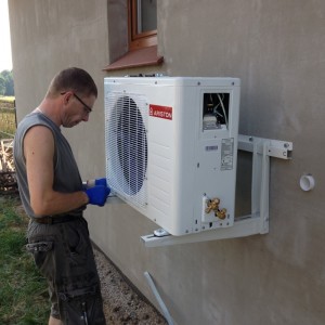 Montaż jednostki zewnętrznej